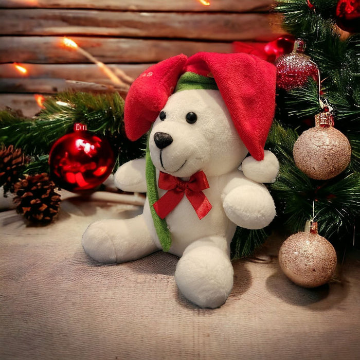 Christmas Santa Bear ( 20 cm)