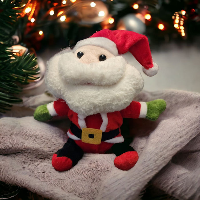 Happy Santa Soft Toy ( 20 cm)