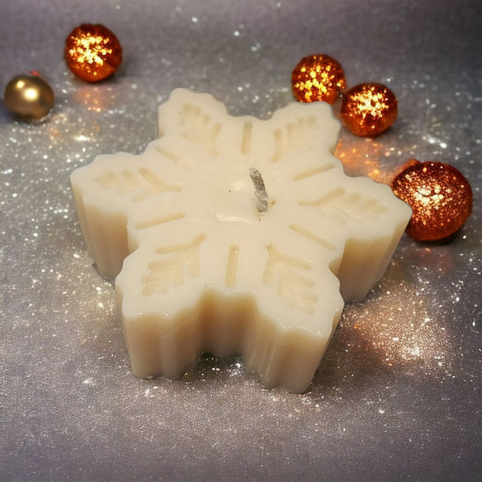 Scented Christmas Snowflake Candle